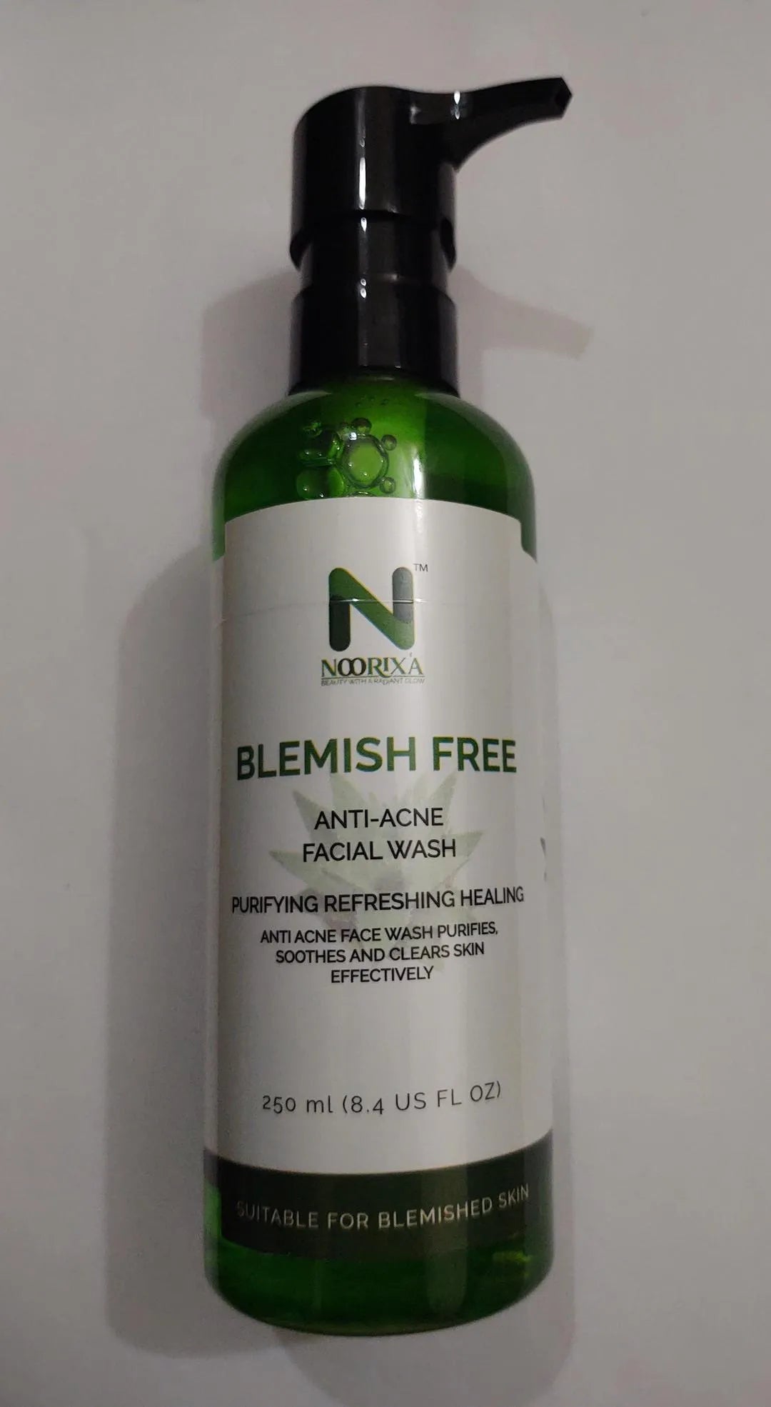 Nourishing Green Gel Face Wash for Acne-Prone Skin - 250ml