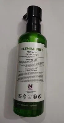 Nourishing Green Gel Face Wash for Acne-Prone Skin - 250ml