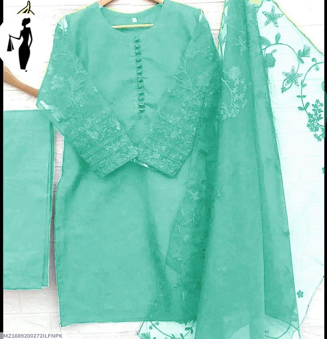 Premium Quality 3-Piece Suit for Women with Embroidery