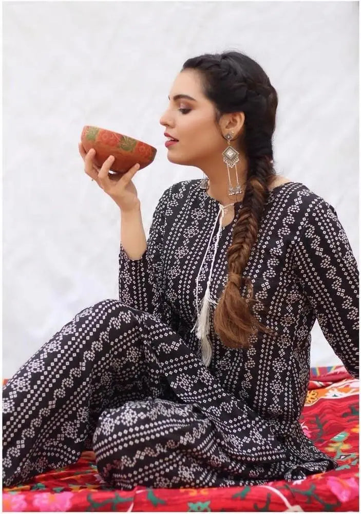 2 Pcs Women's Stitched Linen Plain Suit at One Spot