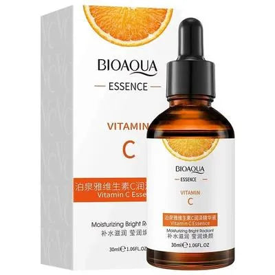 BIOAQUA Vitamin C Skincare Set – Facial Cleanser, Face Serum & Face Cream | Brightening & Whitening Formula