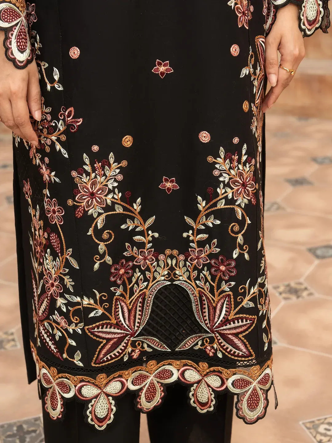 Wasl - U6A Embroidered Lawn Suit - 3 Pcs Set for Women
