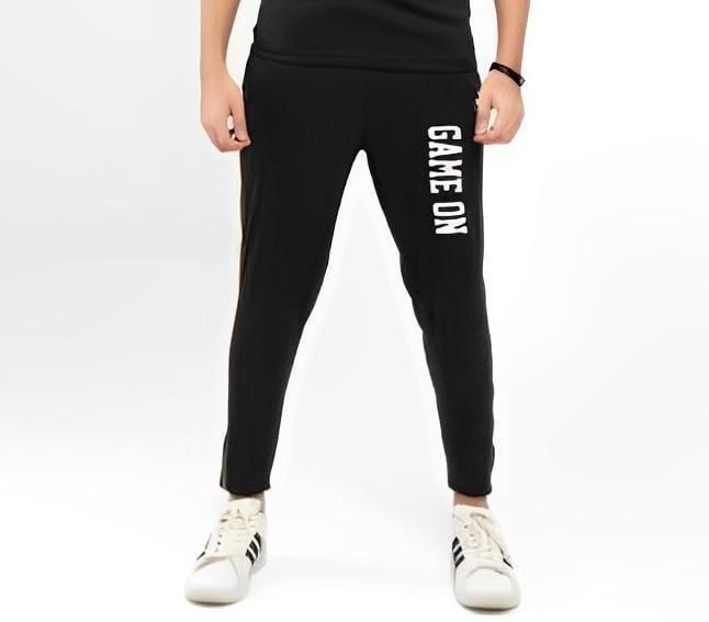 Men Gaming Track Suit Black White Micro Fabric 6 Sizes