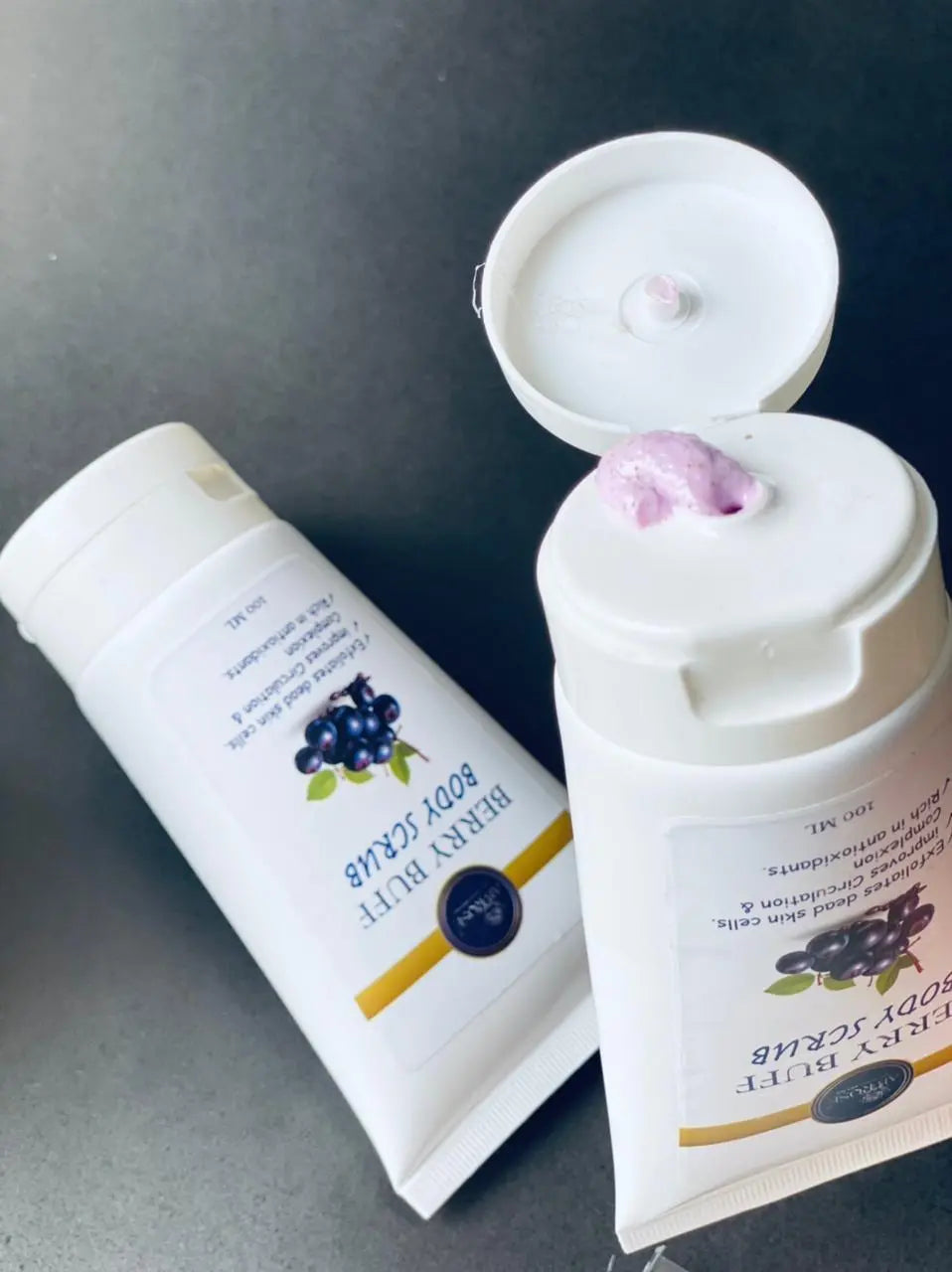 Exfoliating Body Scrub - Removes Dirt & Refreshes All Skin Types at One Spot