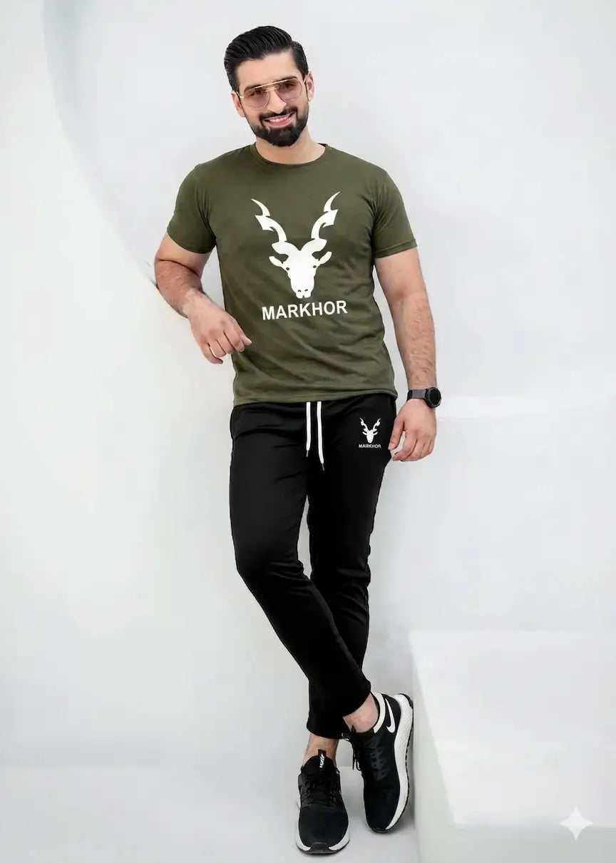 Men's Micro Printed Track Suit