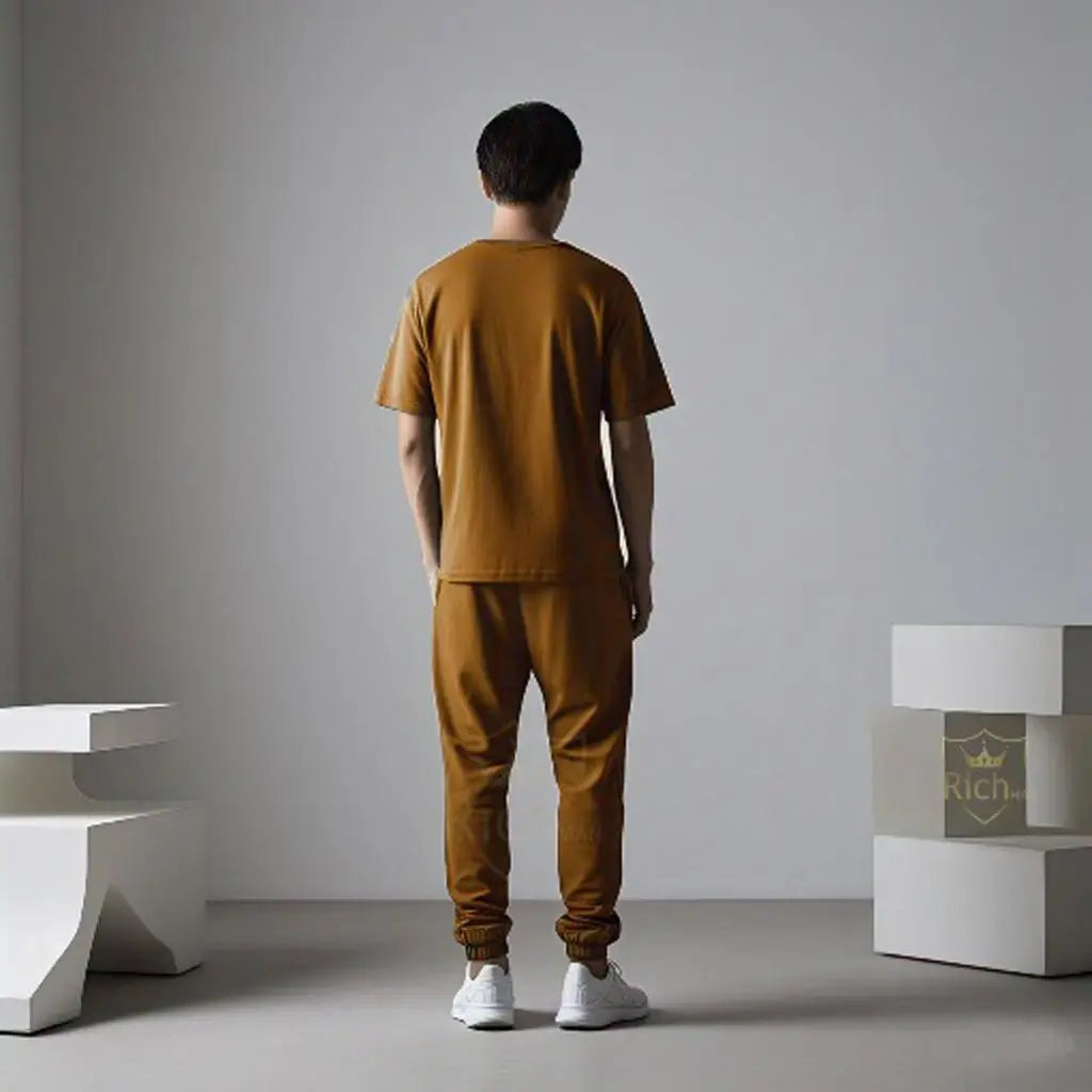 Men's Printed Micro Track Suit - 2 Pcs Set for Ultimate Comfort at One Spot