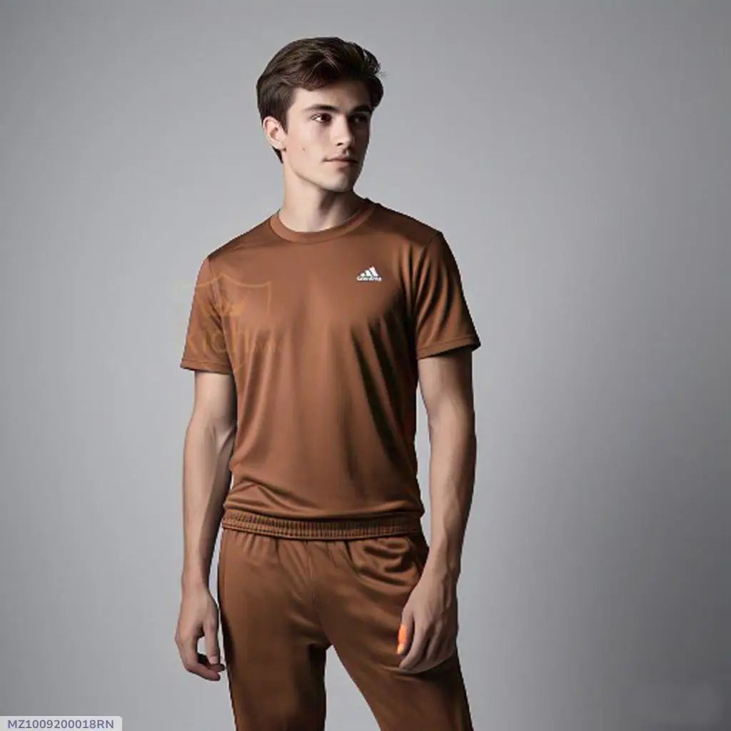 Men's Printed Micro Track Suit - 2 Pcs Set for Ultimate Comfort at One Spot