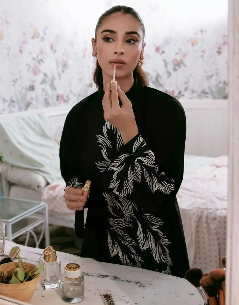 *Product Name*: 2 Pcs Women's Stitched Linen Printed Shirt And Trouser at One Spot