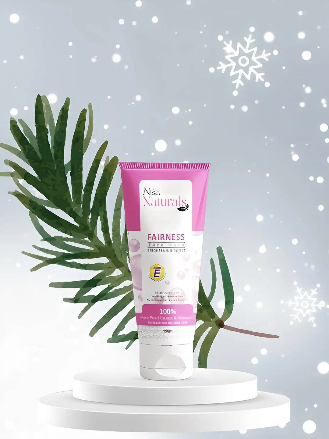 Whitening & Hydrating Fairness Cream with Face Wash - 2 Pcs Set for All Skin Types at One Spot